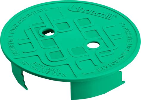 round valve box metal lid|sprinkler valve box lid.